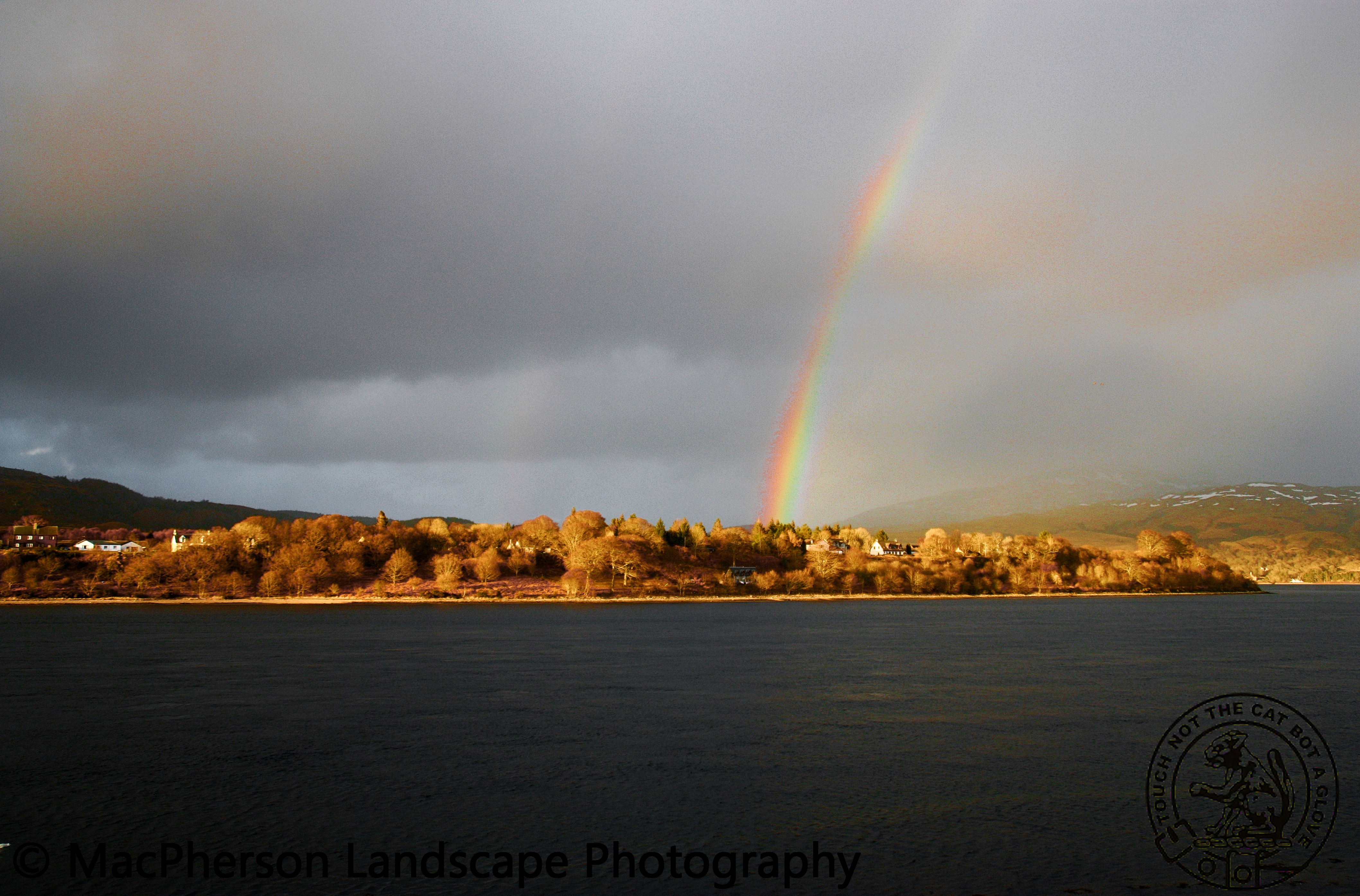 Rainbow over Loch Etive